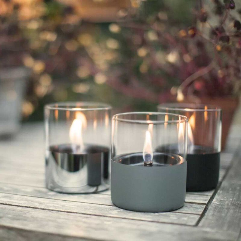 Tenderflame Lilly 10 Candle Silver image number 1