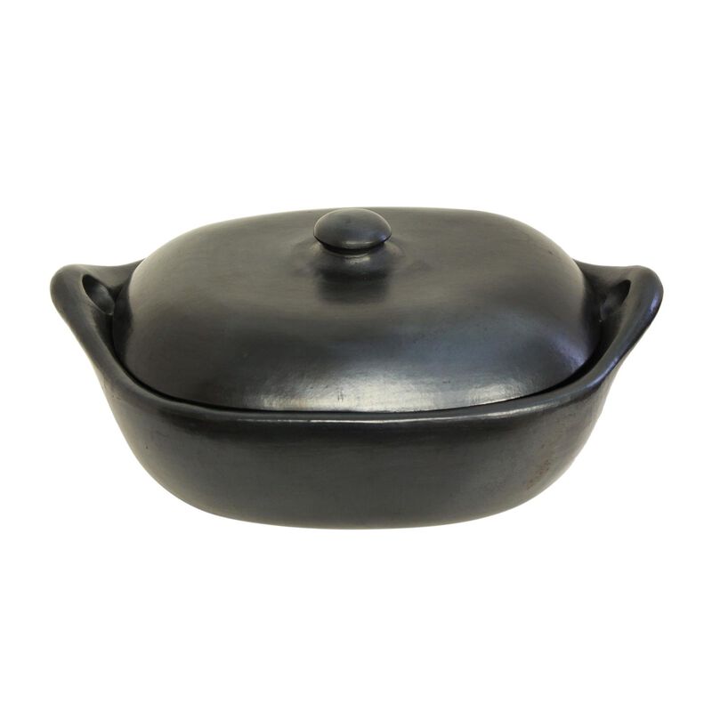 French Country La Chamba Rectangle Casserole Dish w/ Lid (Size 2) image number 0