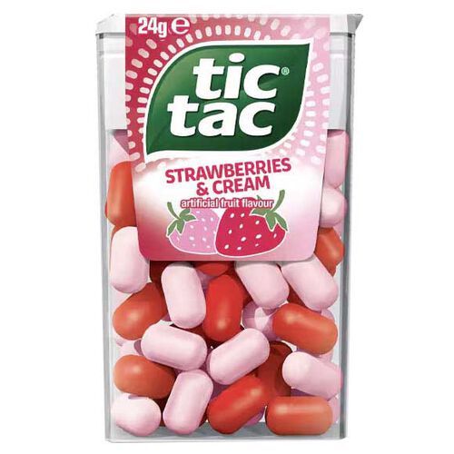 Tic Tac Strawberries & Cream 24g