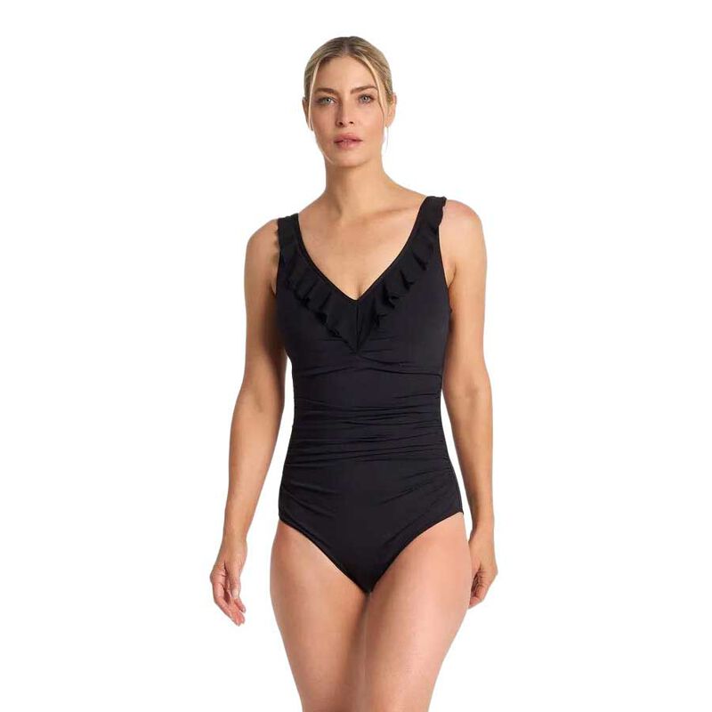 Jantzen Cosmopolitan DD-E Mesh Frill One Piece image number 0