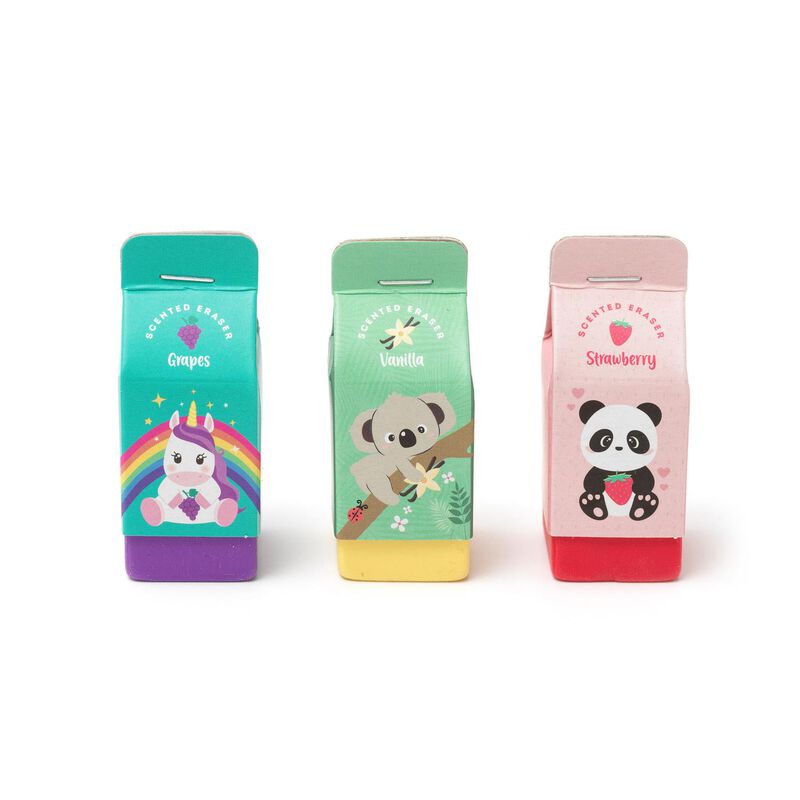 Legami Scented Erasers Set of 3 - Yummy Yummy image number 1