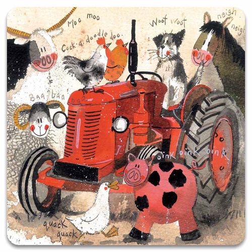 Alex Clark Big Red Coaster