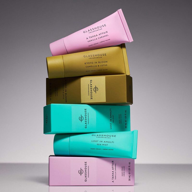 Glasshouse Fragrances Hand Cream Trio image number 3
