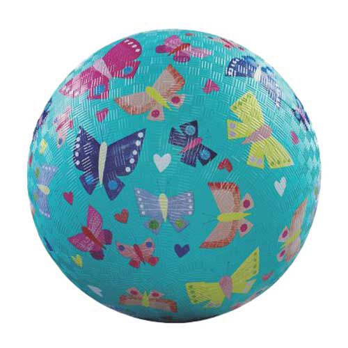 Crocodile Creek 7" Playground Ball - Butterfly Rainbow