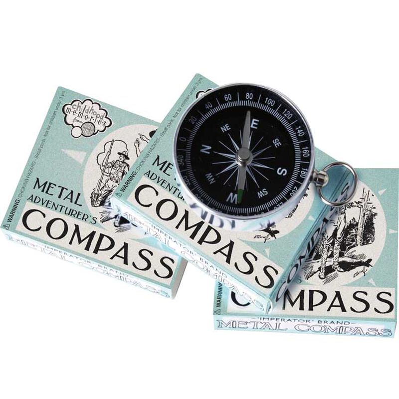 House Of Marbles Adventurer's Metal Compass image number 0