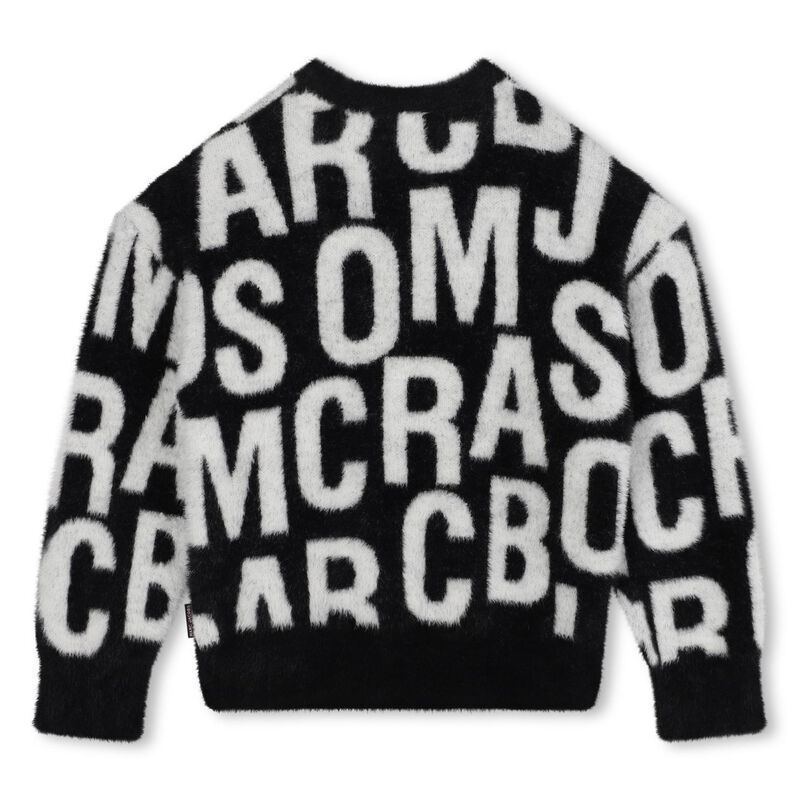 MARC JACOBS Jumbled Logo Jumper 3Y - 6Y image number 1