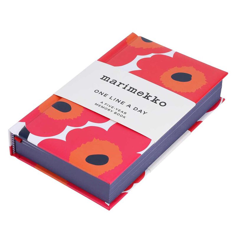 Marimekko One Line A Day Red Unikko image number 1