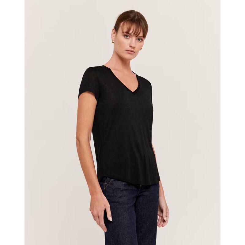 SABA Antonia V Neck Tee image number 2