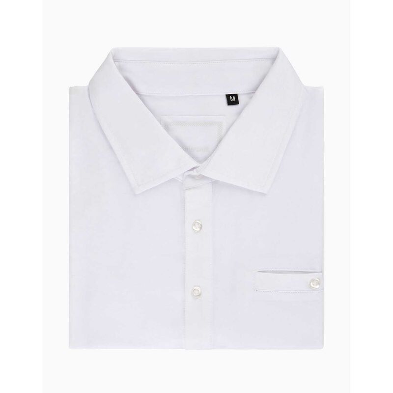 Rembrandt Portofino White Birdseye Polo Shirt image number 2