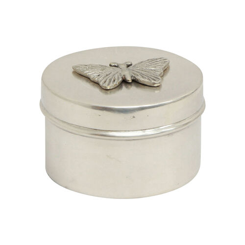 French Country Butterfly Cannister