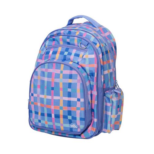 Spencil Big Kids Backpack - Pastel Plaid