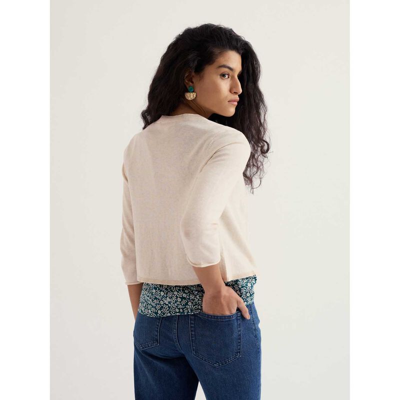 Seasalt Cornwall Vanessa Cardigan Chalk image number 1