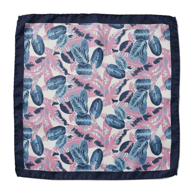 Cambridge Leaves Pocket Square image number 1