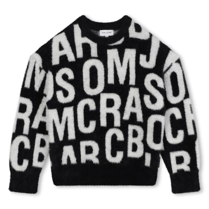 MARC JACOBS Jumbled Logo Jumper 3Y - 6Y image number 0