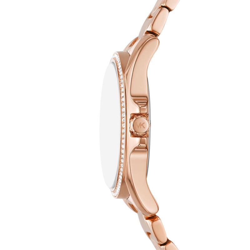 Michael Kors Kacie Three-Hand Rose Gold-Tone Stainless Steel Watch MK4853 image number 2
