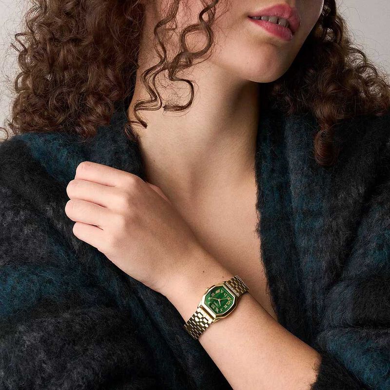 Fossil Harlow Three-Hand Gold-Tone Stainless Steel Watch image number 3