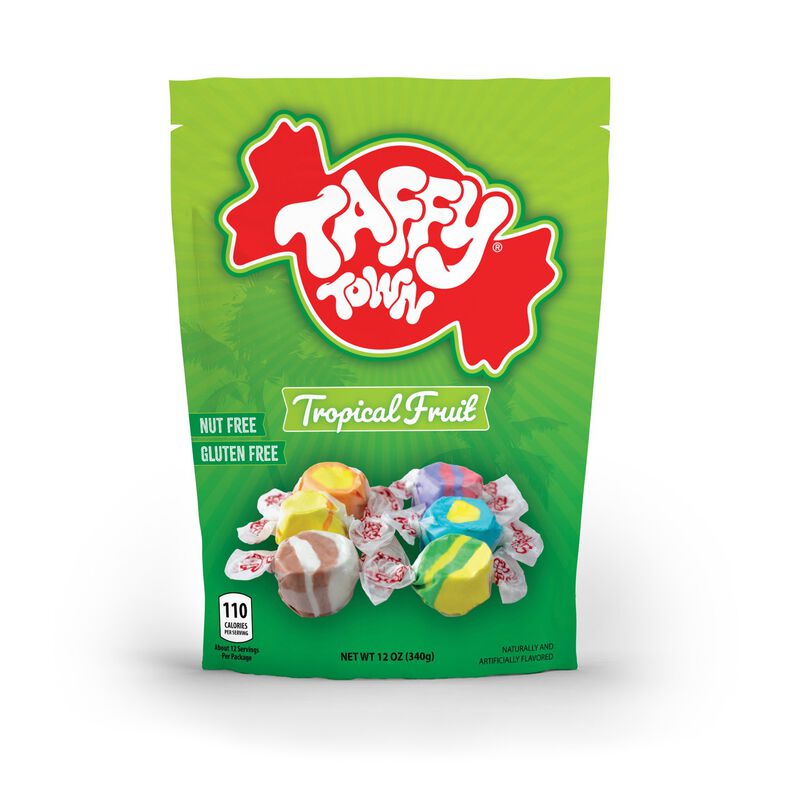 Taffy Town Tropical Taffy Pouch 340g image number 0