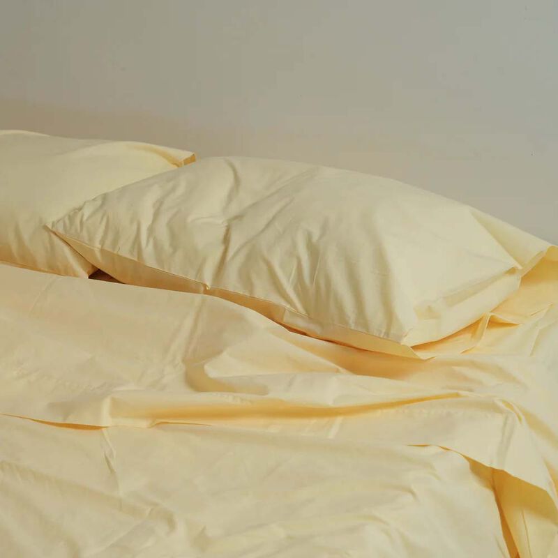 Home Lab 100% Stonewashed Cotton Pillowcase Pair image number 1