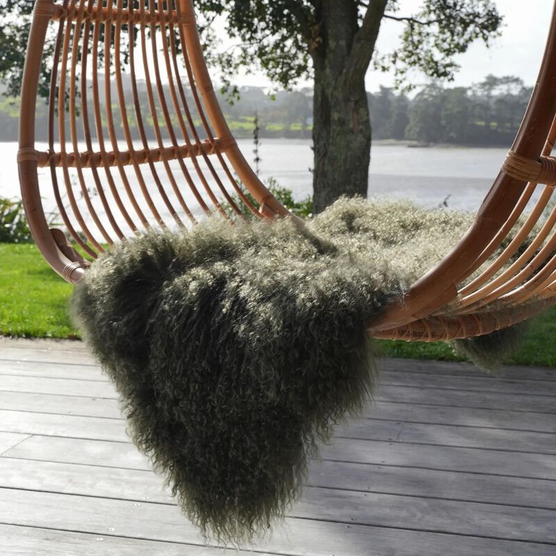 Home Lab Tibetan Lambskin Rug image number 14