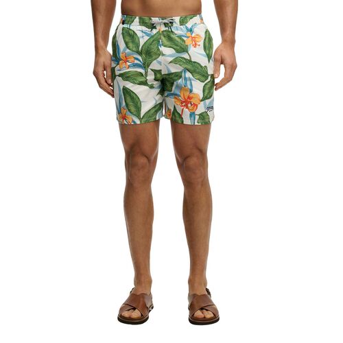 Superdry Hawaiian Print 16 Swim Short