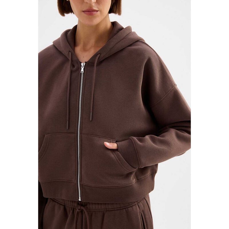 Nude Lucy Carter Zip Up Hoodie image number 2