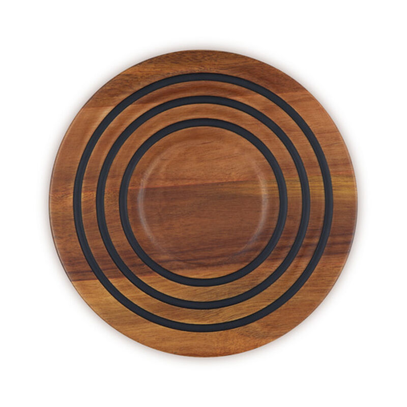 Le Creuset Acacia Magnetic Wooden Trivet image number 0