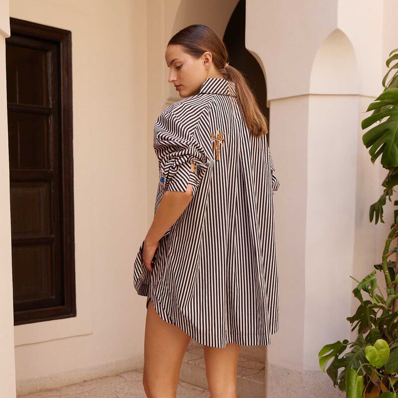 ALÉMAIS Sirocco Embroidered Shirt image number 1