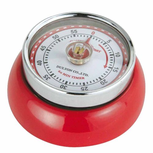Zassenhaus Kitchen Timer 7cm - Red