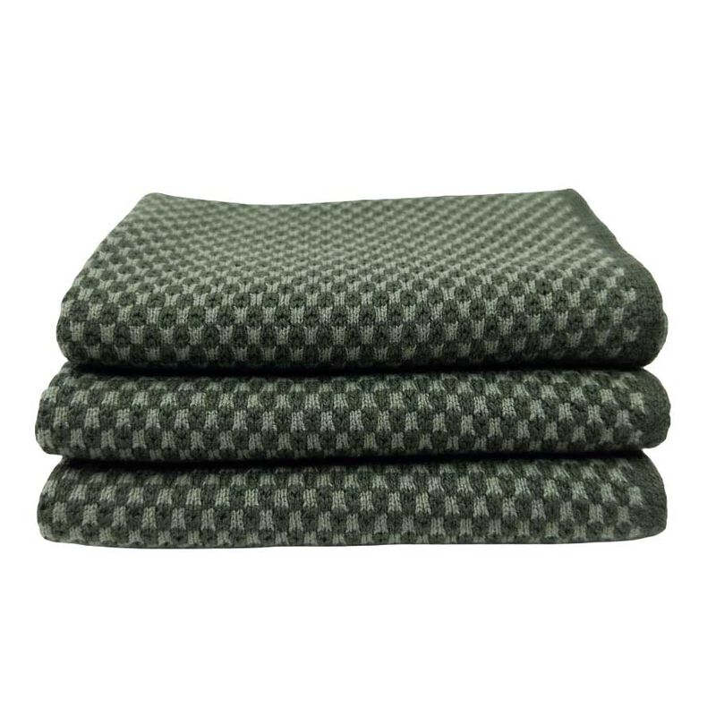 Ecovask 'Elements Collection' Dishcloth 3Pk - Fern image number 0