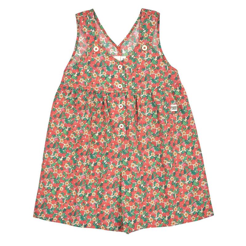 Goldie + Ace Sara Strawberry Shortall 3-5Y image number 0