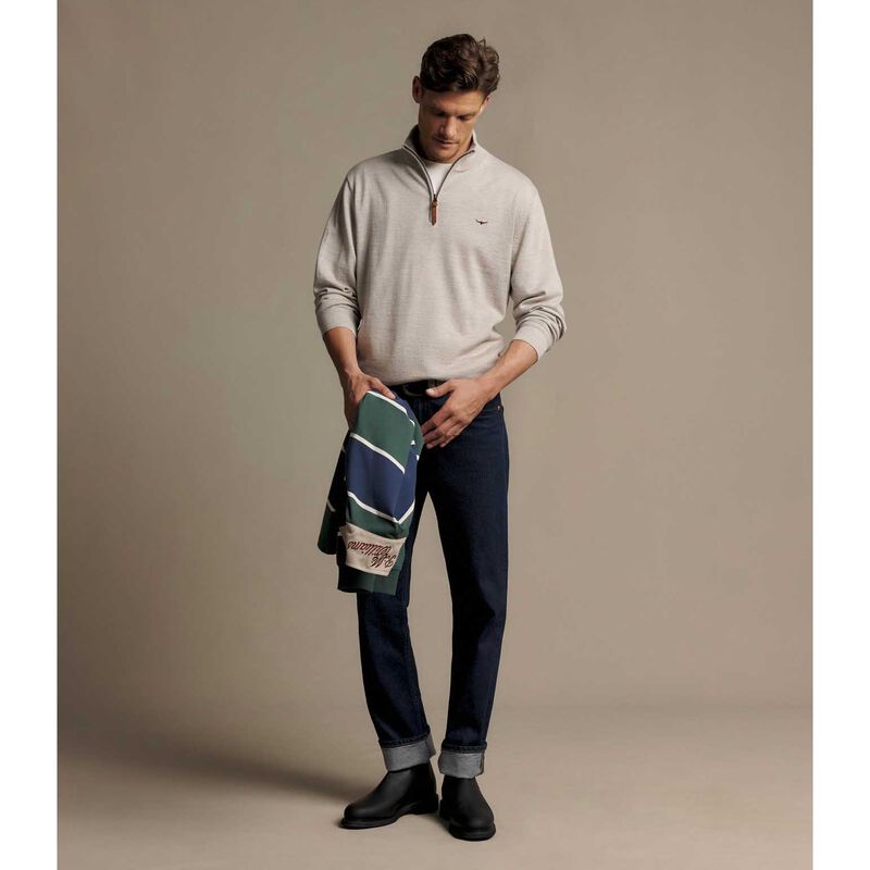 R.M. Williams Ernest Quarter Zip Knit image number 3
