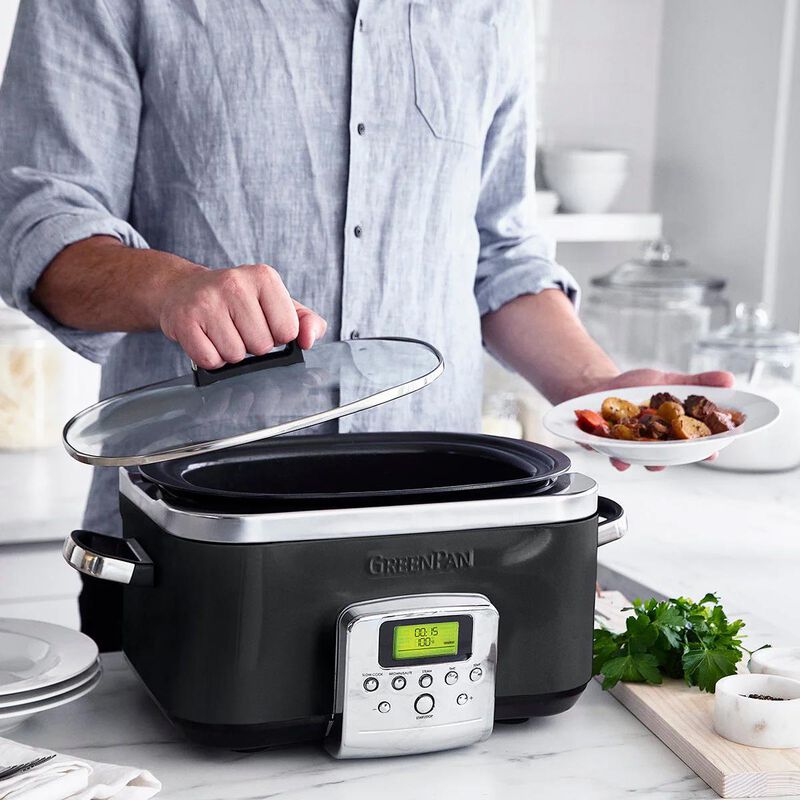 Greenpan Slow Cooker - Black image number 3