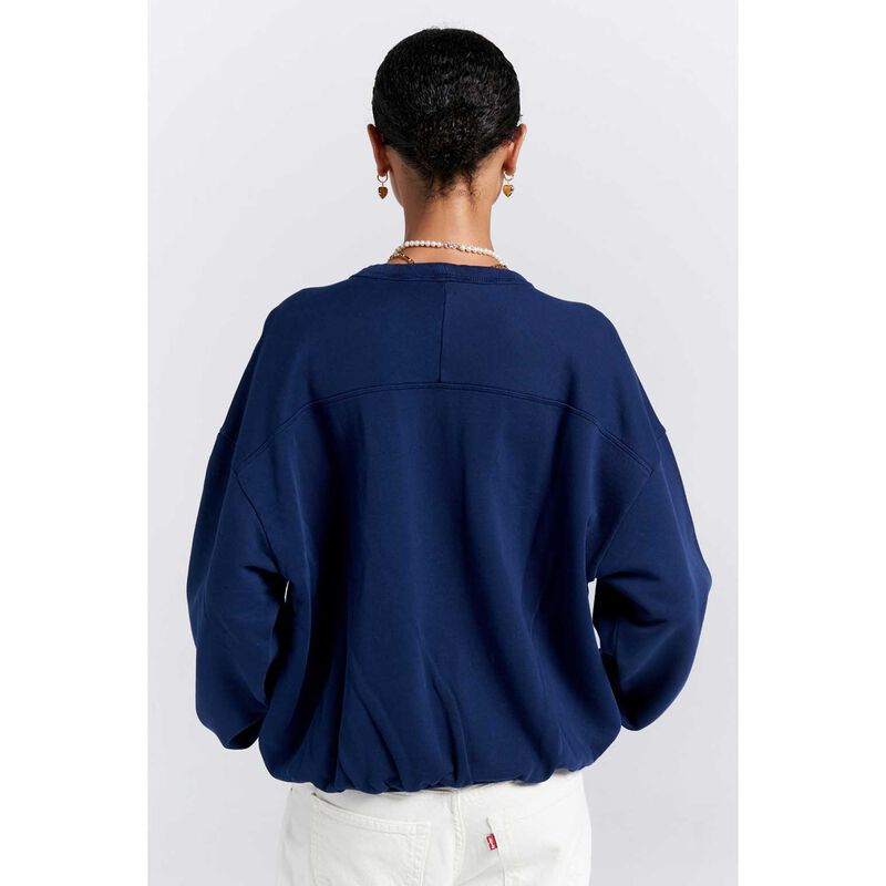 Karen Walker Runaway College Organic Cotton Crewneck Sweatshirt image number 1