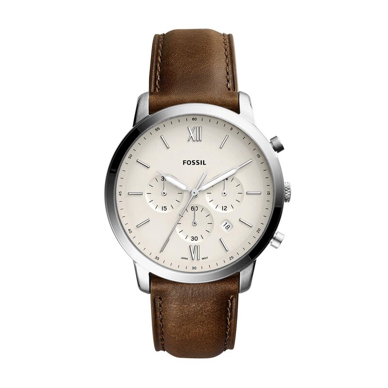 Fossil Neutra Chrono Brown Chronograph Watch FS5380 image number 0