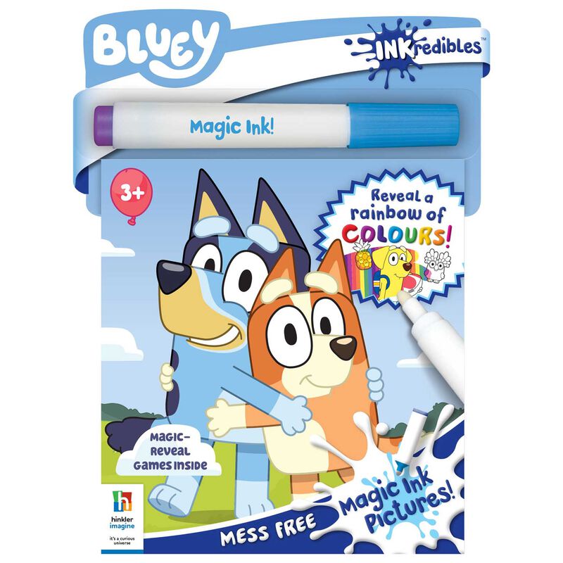 Hinkler Inkredibles Bluey Magic Ink Pictures image number 0