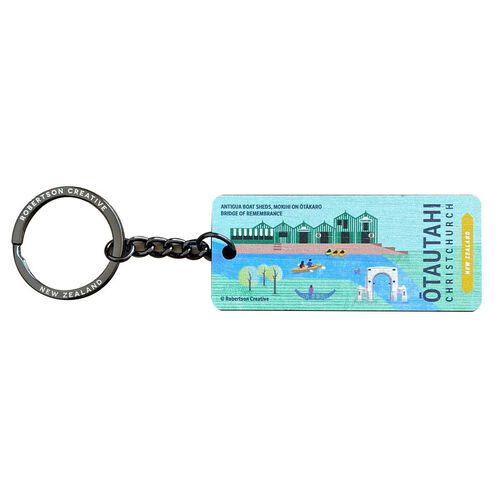 Robertson Creative Otautahi Wooden Key Chains