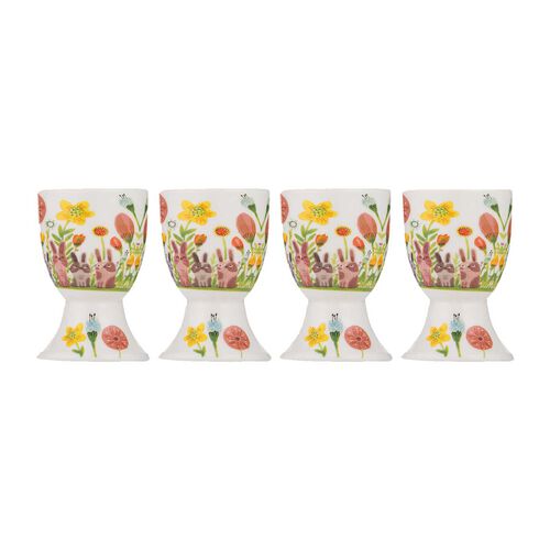 Ashdene Playful Bunnies 4Pk Egg Cup