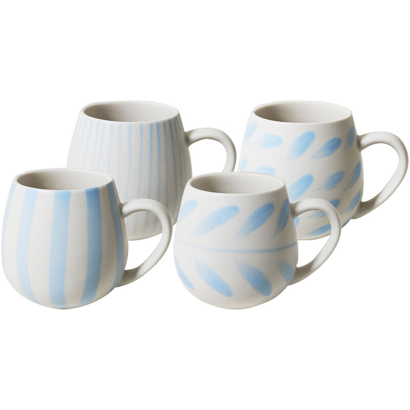 Robert Gordon Hug Me Mugs Set Of 4- Forget Me Not Brush image number 0