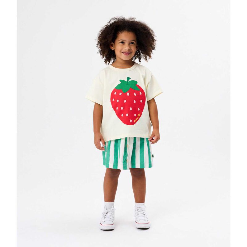 Goldie + Ace Oversized Strawberry T-Shirt 3-6Y image number 1