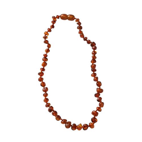 Nature Baby Amber Teething Necklaces Cognac
