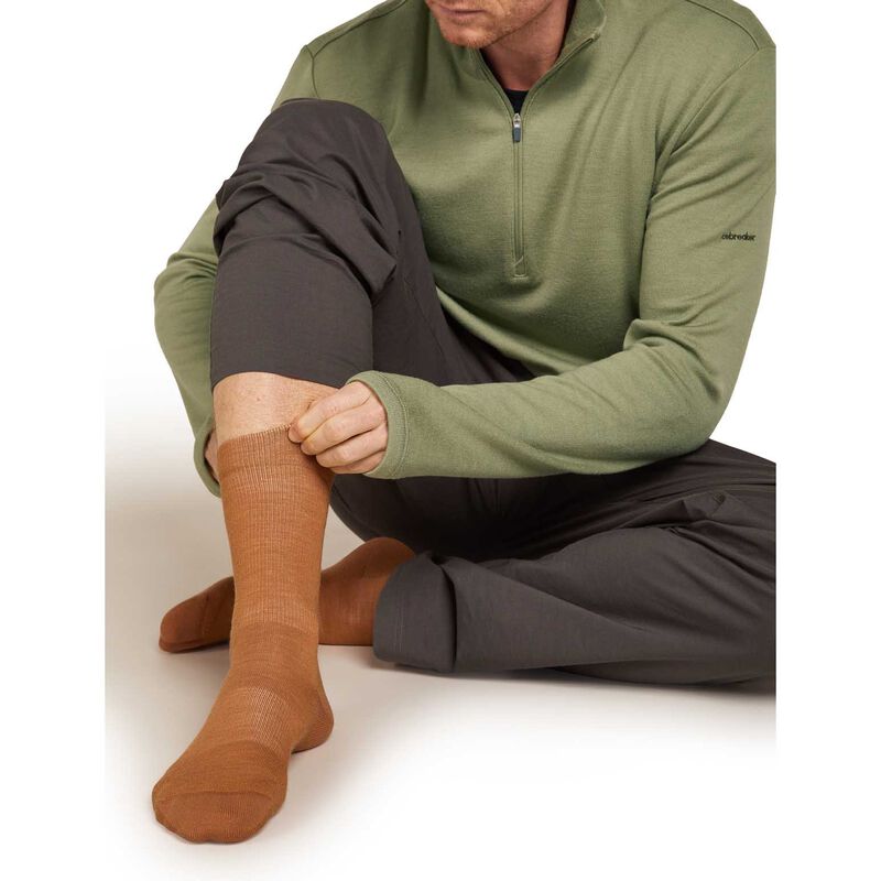 Icebreaker Mens Lifestyle Light Crew image number 6