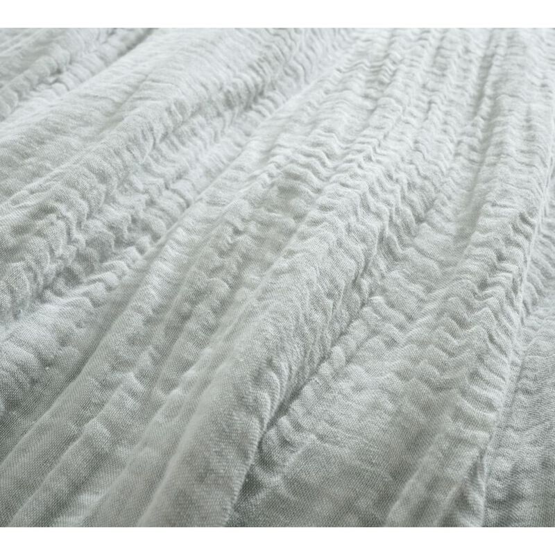 Pottery Barn Cloud Linen Blanket Queen image number 1