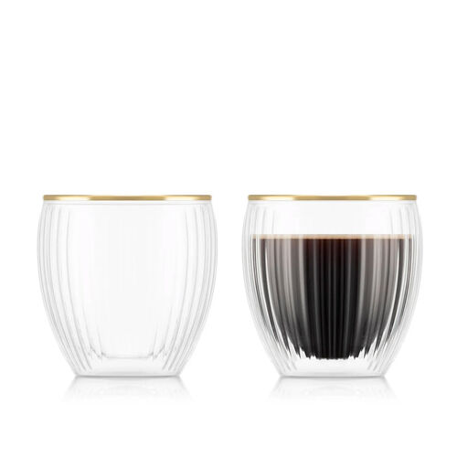 Bodum Pavina 2Pc Double Wall Glass 0.2L