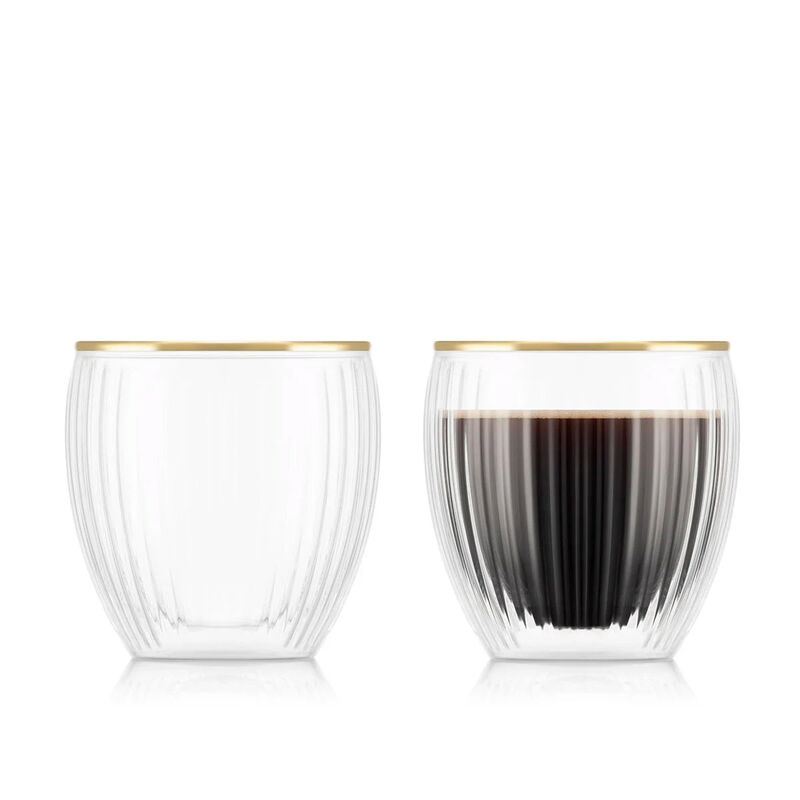 Bodum Pavina 2Pc Double Wall Glass 0.2L image number 0
