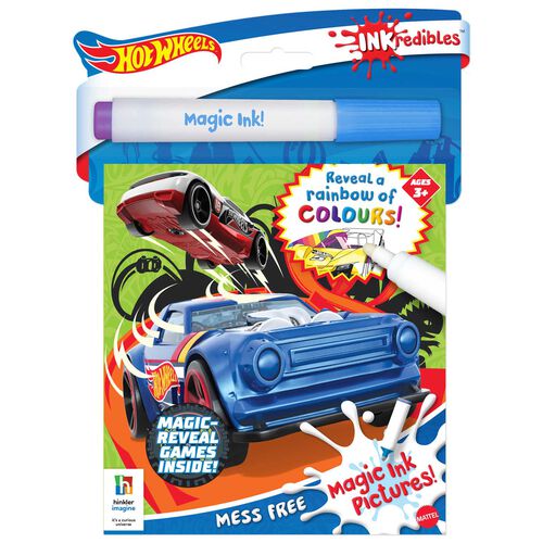 Hinkler Inkredibles Magic Ink Hot Wheels
