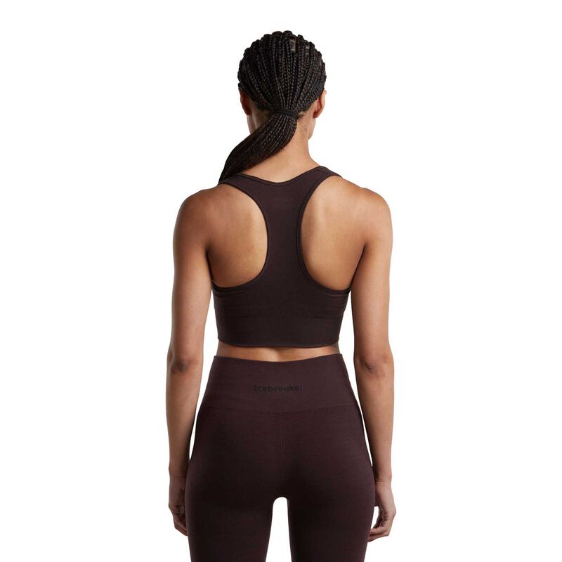 Icebreaker Womens Merino Seamless Active Bra image number 19