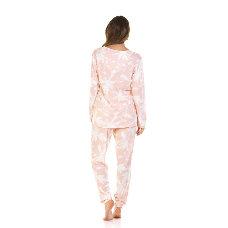 La Marquise Floral Deluxe Long Sleeve V-Neck Pyjama image number 1