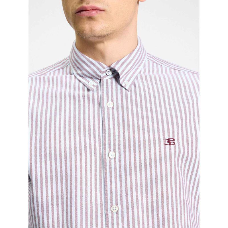 Ben Sherman Long Sleeve Oxford Check Shirt image number 2