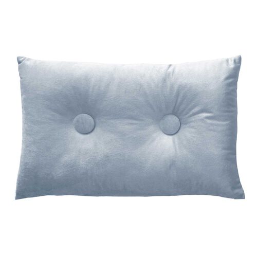Laura Ashley Alma Velvet Lumbar Cushion Seaspray