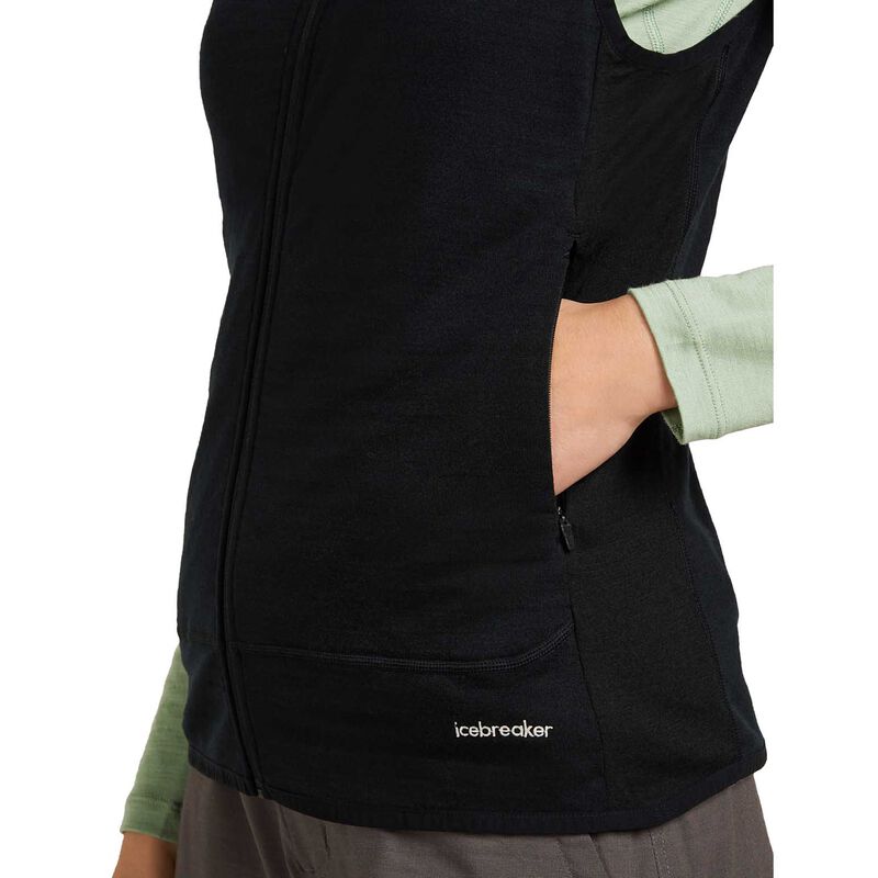 Icebreaker W Merino Blend 300 RealFleece Descender Vest image number 2